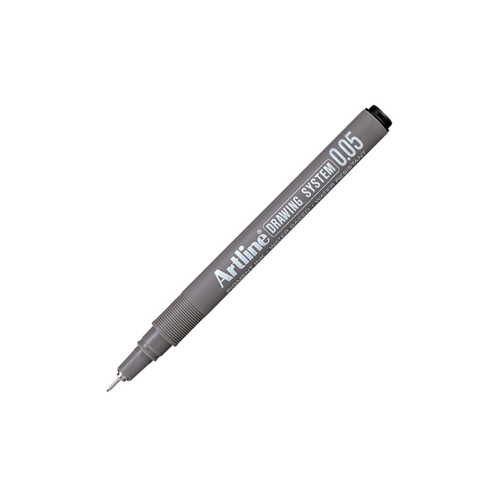 Artline Drawing System Teknik Çizim Kalemi Siyah 0.05 mm