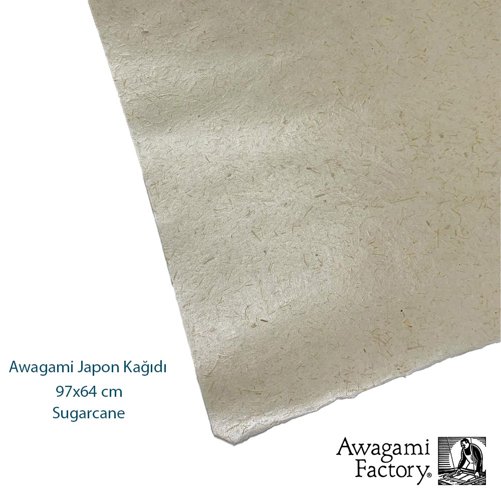 Awagami Aharlı Japon Kağıdı 60g/m2 97x64 cm Sugarcane