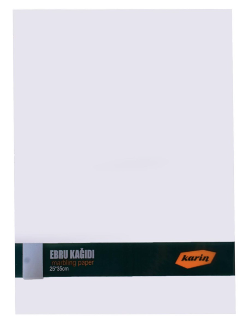 Karin Ebru Kağıdı 25x35 cm Beyaz 90 gr 100 Adet