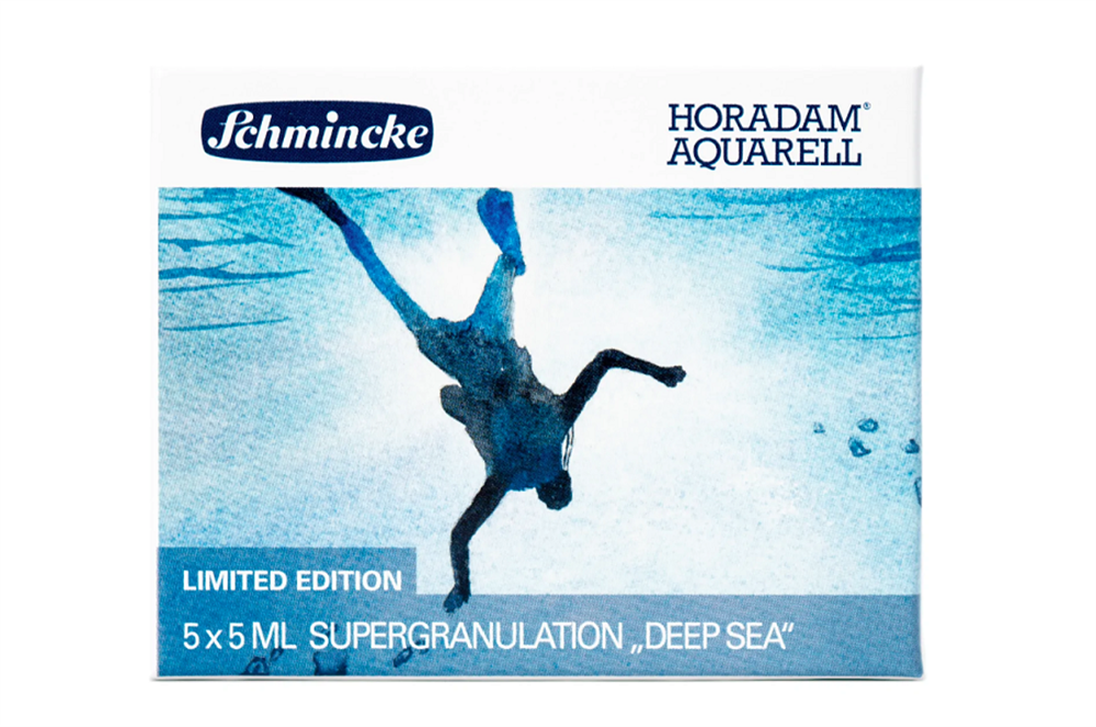 Schmincke Horadam Aquarell Supergranulation Tüp Sulu Boya Set 5 x 5 ml Deap Sea