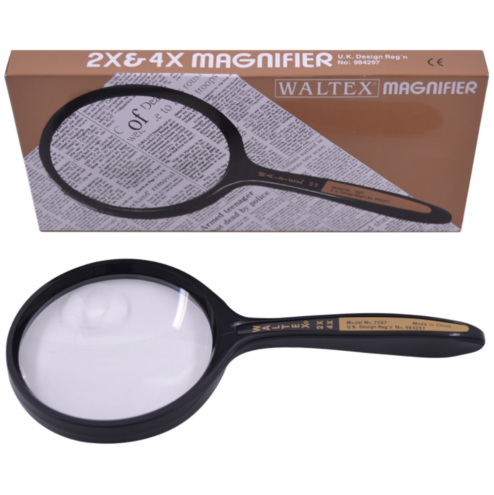 Waltex Büyüteç 2X 4X Zoom 85 mm Çap 7507
